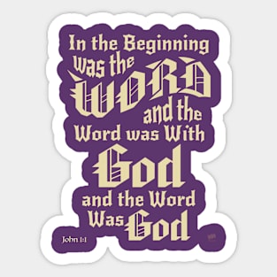 The Beginning-Light Sticker